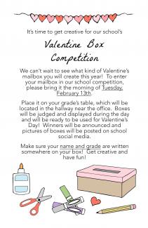 Valentine Box Competition