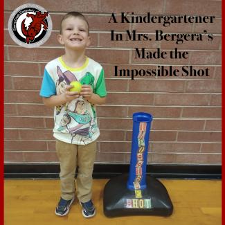 A Kinder Makes the Impossible Shot!