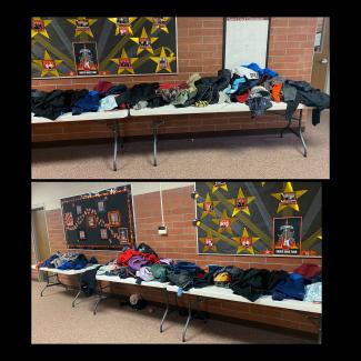 Lost and Found Items need to Be Picked up by End of Day Wednesday
