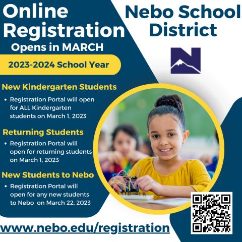 Online Registration for the Next School Year