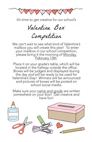 Valentine Box Competition