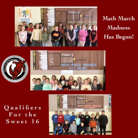 Math March Madness:  Sweet 16