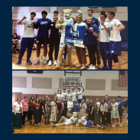 The BYU Crew with Mrs. Darrington and the Cherry Creek Faculty