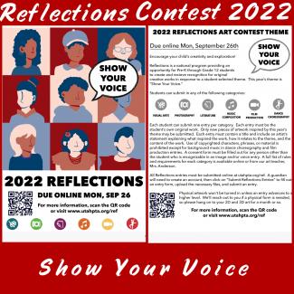 Show Your Voice:  Reflections Contest 2022