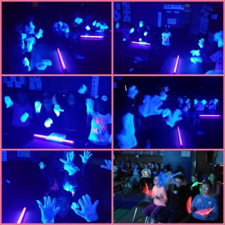 Using Black Lights to Learn about Music