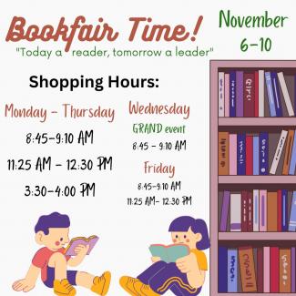 Book Fair Days and Hours