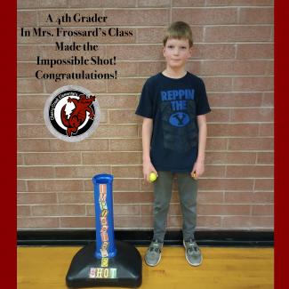 The Impossible Shot is Made by a 4th Grader!