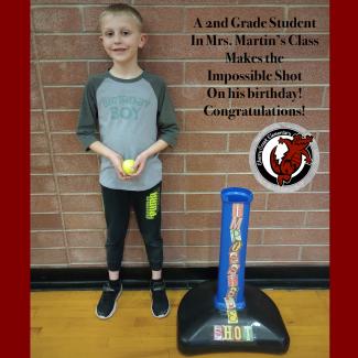 A 2nd Grade Student Makes the Impossible Shot on His Birthday!