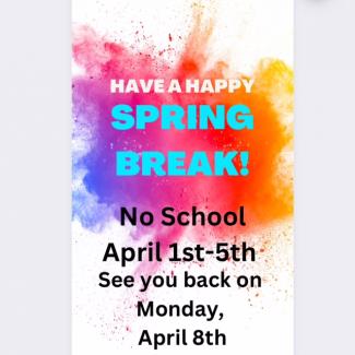 Spring Break Dates