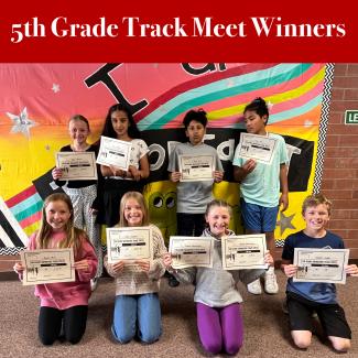 5th Graders Rock the Springville Track Meet