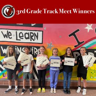3rd Grade Track Meet Winners