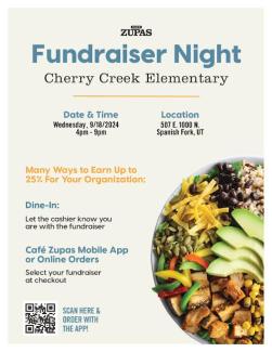 Cherry Creek Spirit Night at Zupas